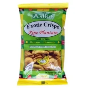 Asiko Plantian Chips Unsalted 75gx24 G