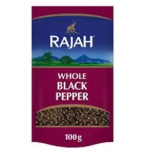 Rj Whole Black Pepper 10x100g
