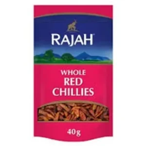 Rj Whole Red Chilli 10x40g